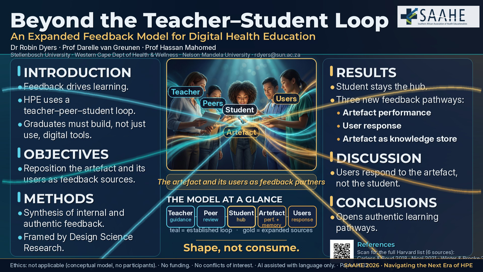 e-Poster #313: Beyond the Teacher-Student Loop